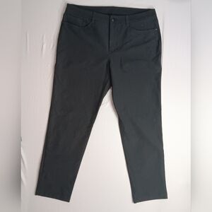 Lululemon ABC Classic Fit Utilitech Chino Pants 36x31 Black 5 Pocket Jean M5AQIS